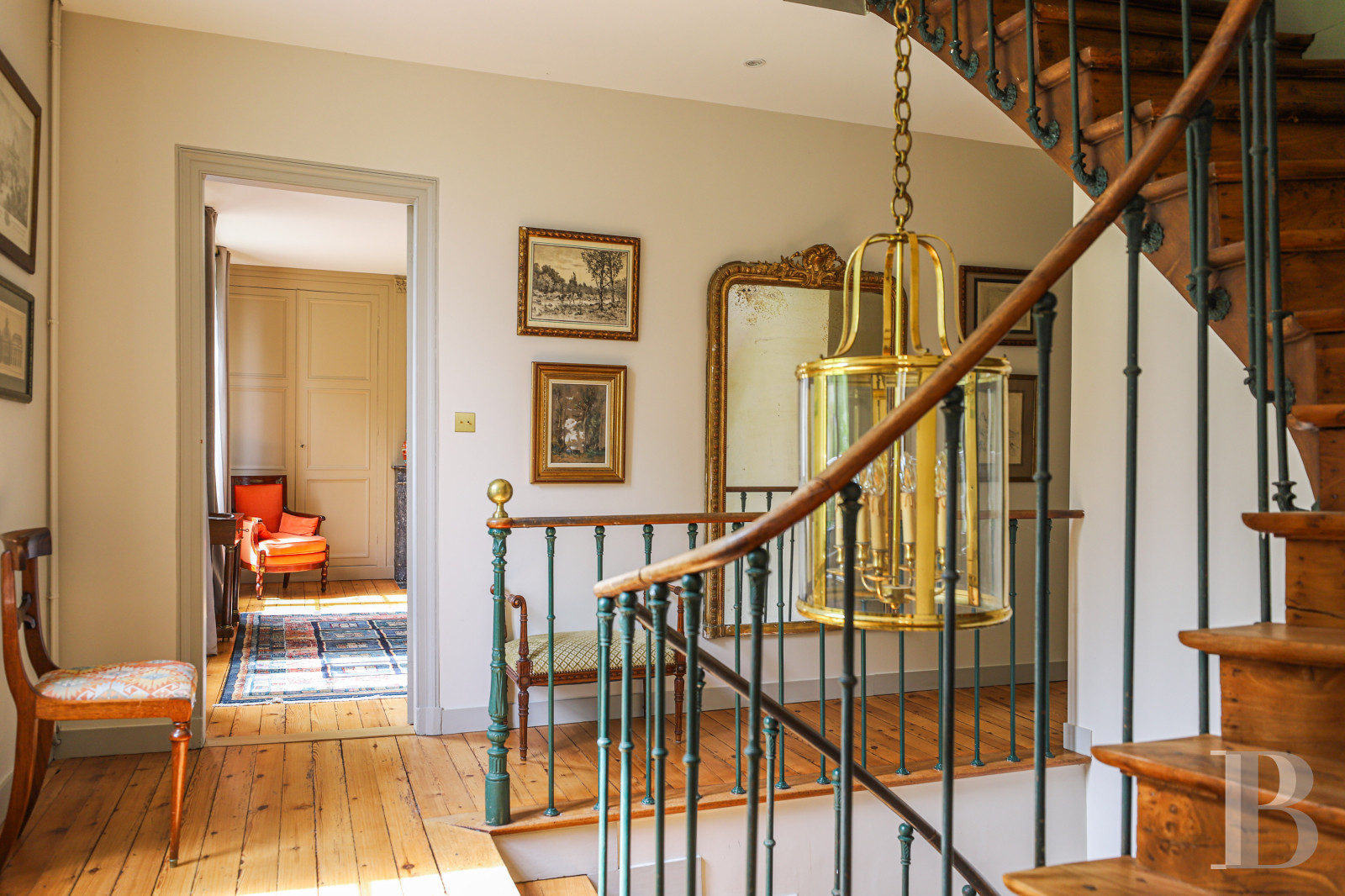 A 19th-century house bordered by a moat, in the Pays d'Auge region, in Normandy  - photo  n°22